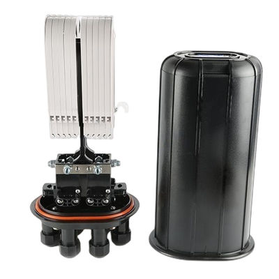 FTTH Dome Type Closure Aerial Fiber Optic Joint Enclosure 6 พอร์ต 240 คอร์