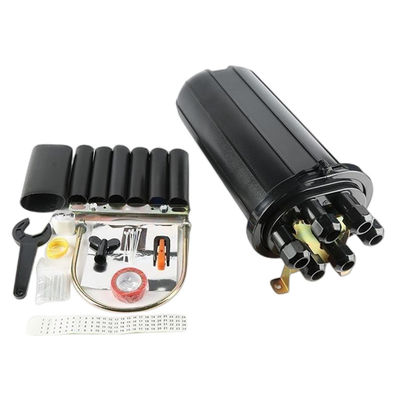 FTTH Dome Type Closure Aerial Fiber Optic Joint Enclosure 6 พอร์ต 240 คอร์