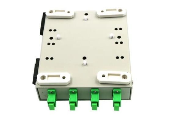 FTB Series กล่องเทอร์มินัลไฟเบอร์ออปติกแบบติดผนัง 4 แกน FTTH พร้อมอะแดปเตอร์ Apc