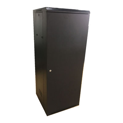 ตู้แร็คเซิร์ฟเวอร์ PDU ขาตั้งพื้น SPCC 42U 600*1000*2000MM