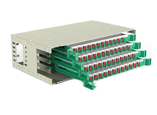 48 Core FC 1U 19 กรอบการกระจาย ODF ตู้แร็คเมาท์