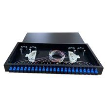 24-48 พอร์ต Rack Mount ODF กรอบกระจายไฟเบอร์ออปติก