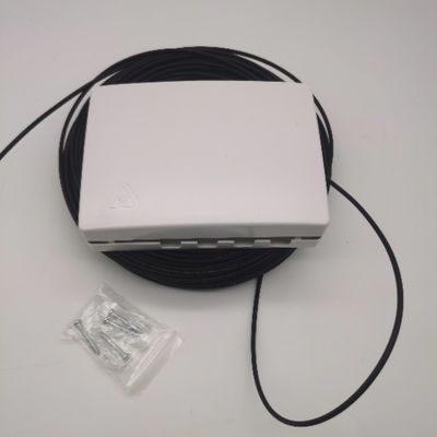 6Cores LC/APC พรีคอนเนคเตอร์ออฟติค แจกจําหน่ายกล่อง 6Fibers Wall Outlet PTO Box