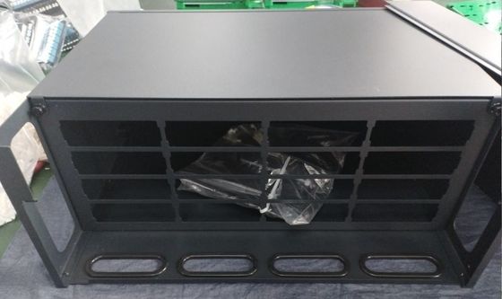 แผงแพทช์ไฟเบอร์ออปติกแบบติดตั้งบนแร็ค 19" 4U ODF FOBOT 4U 384 คอร์ MPO LC SM OM3 OM4 แผงอะแดปเตอร์ แชสซี