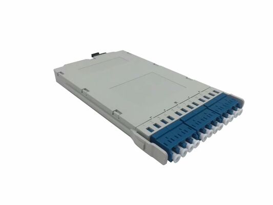 12 คอร์ส MPO-LC MTP-LC SM OM3 OM4 OM5 breakout ตลับโมดูล พลาสติก